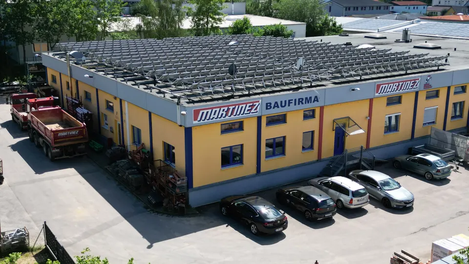 Firmensitz der Martinez Baugesellschaft in der Bayernstraße 12b in Regenstauf